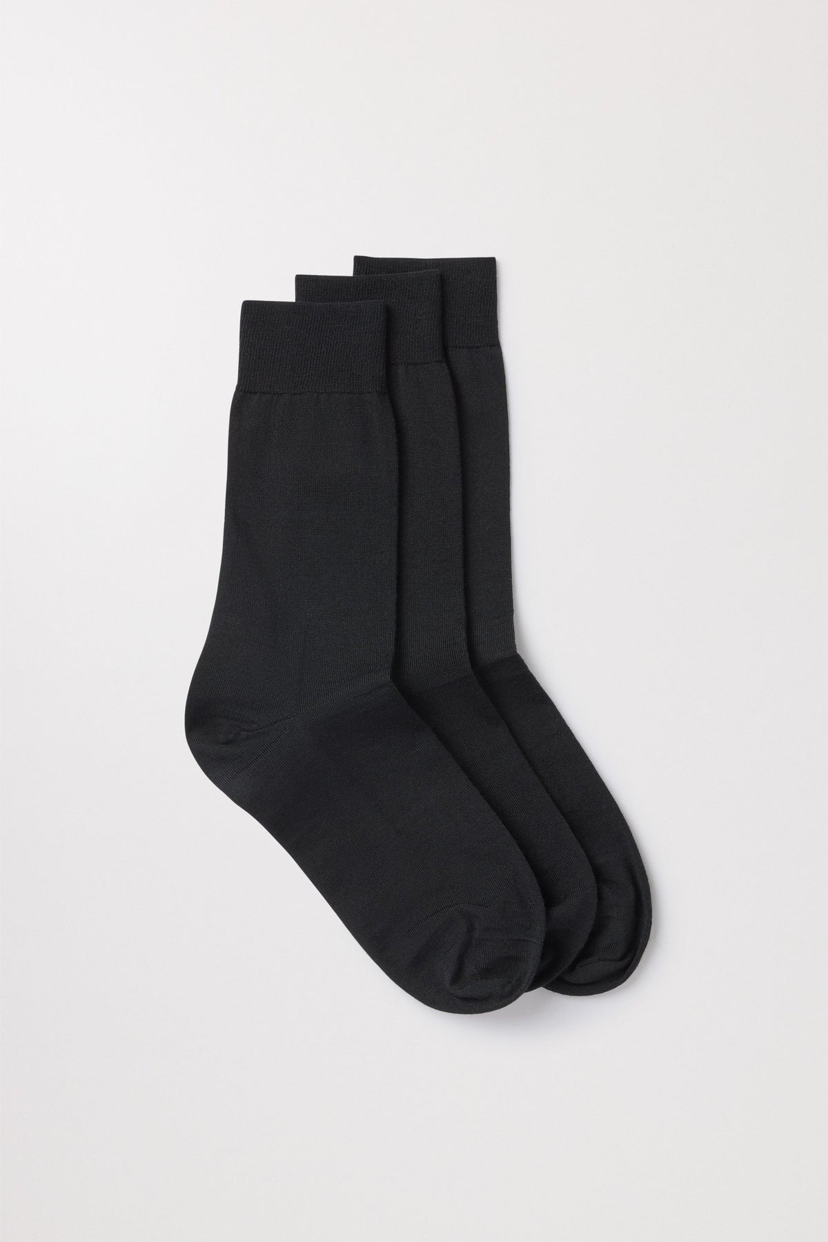 Schwarze Socken (3er-Pack)